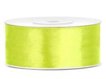 Satinband 25mm x 25m in Neon Grün